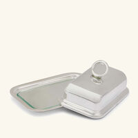 كريستوفل طبق الزبدة فيرتيجو باللون الفضي