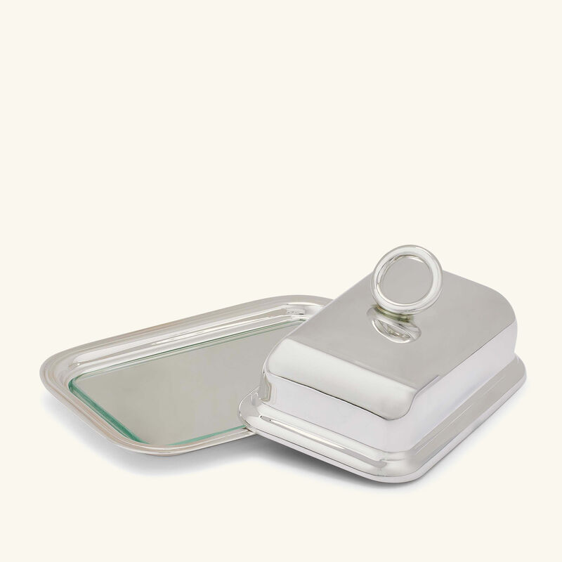 كريستوفل طبق الزبدة فيرتيجو باللون الفضي