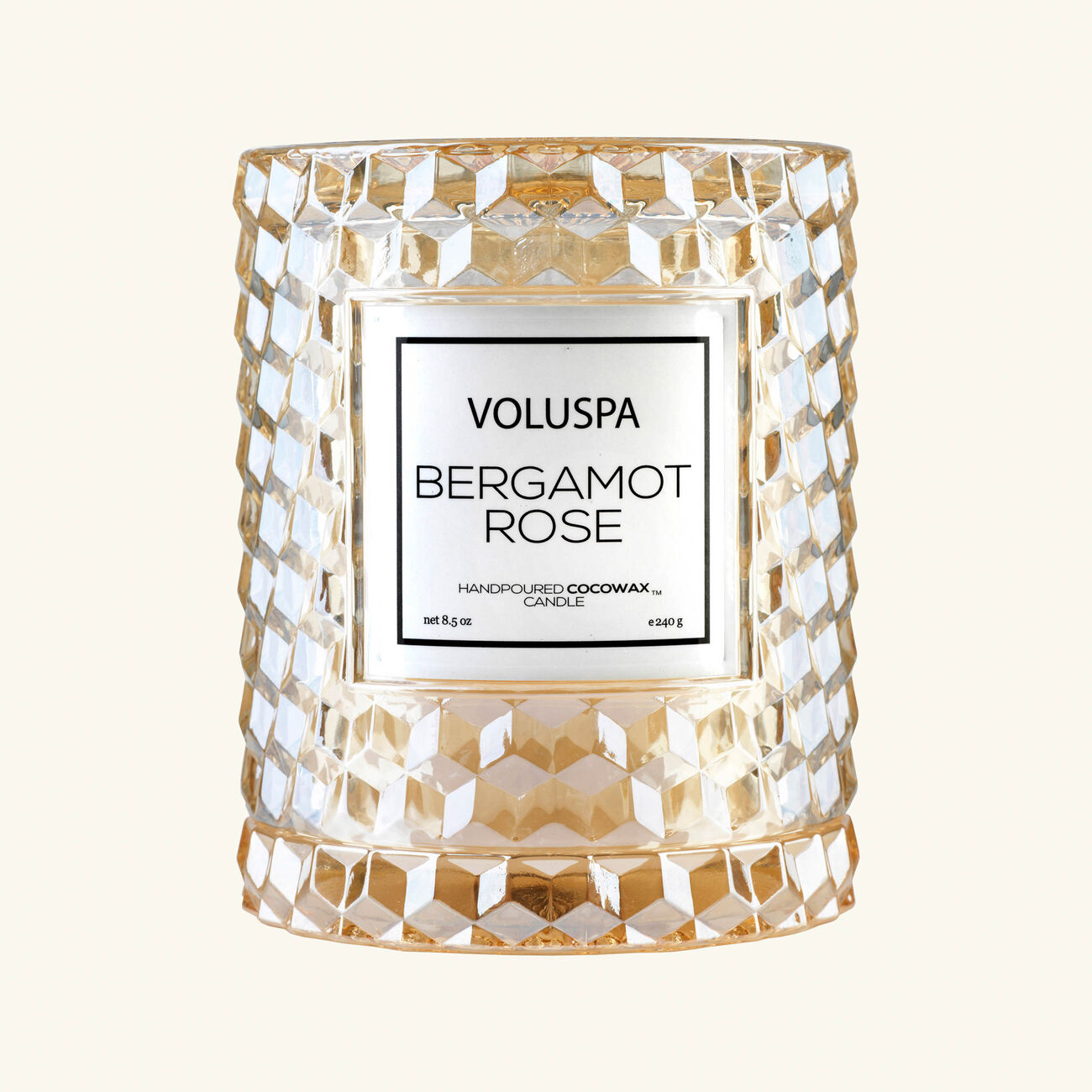 Bergamot Rose Cloche Candle voluspa bergamot rose cloche candle