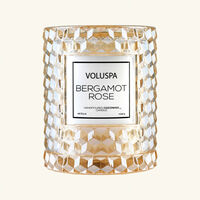 Bergamot Rose Cloche Candle voluspa bergamot rose cloche candle