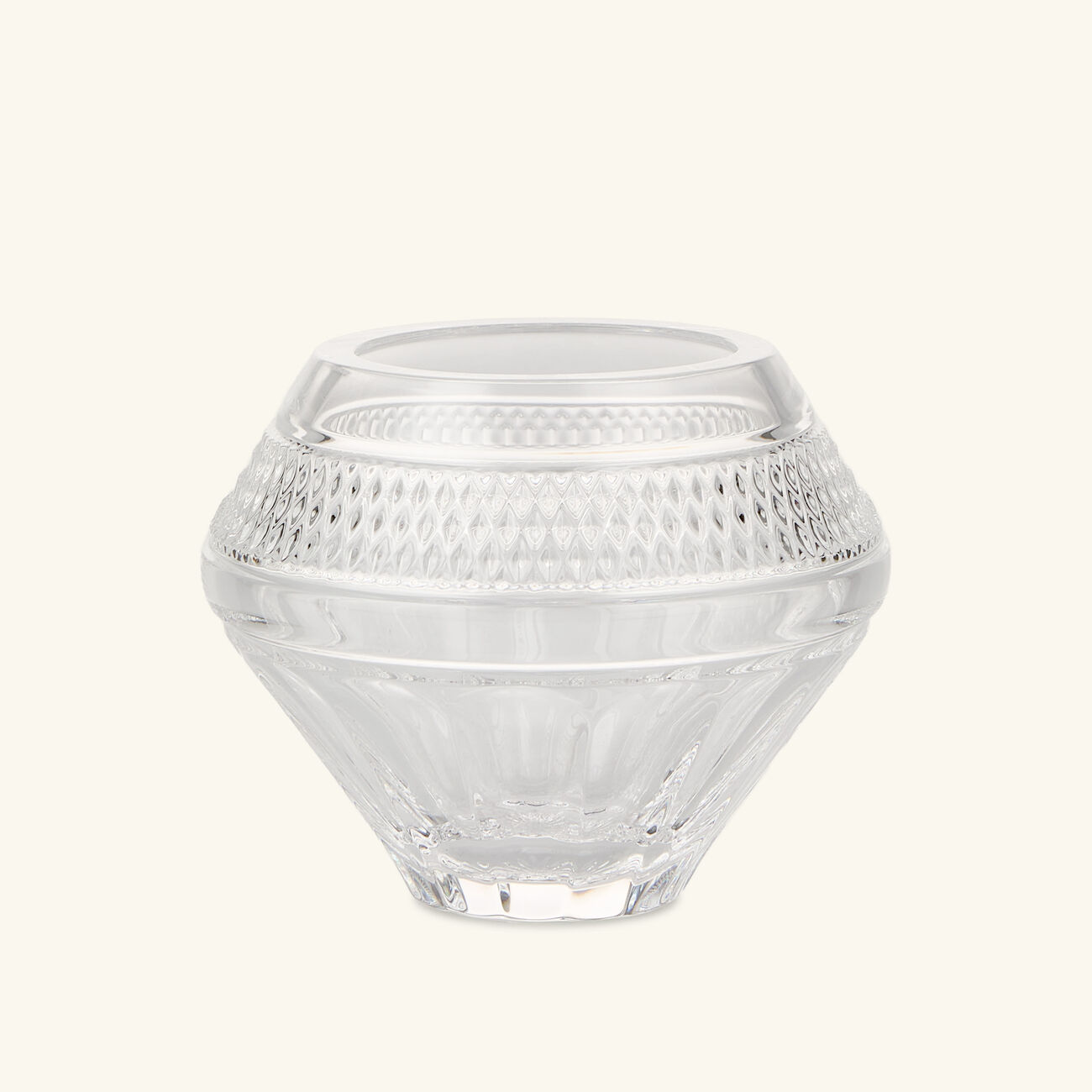Mastercraft Copper Coast Rose Vase Bowl Small Clear waterford mastercraft copper coast rose vase bowl small clear