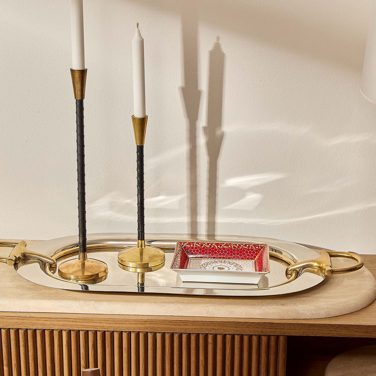 Noel Ashtray Rectangular Red bernardaud noel ashtray rectangular red