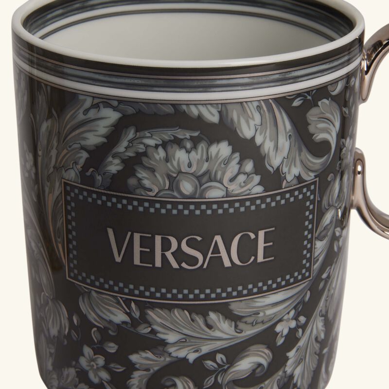 Barocco Haze & Beige Mug Set of 2 versace barocco haze beige mug set of 2