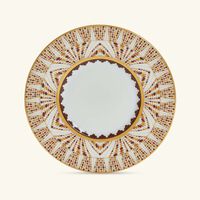 هافيلاند طقم رويال كافالييه المؤلف من 4 فناجين للشاي مع صحونها بنقوش ذهبية