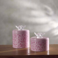 Fleurs De Cerisier Box Large Pink lalique fleurs de cerisier box large pink