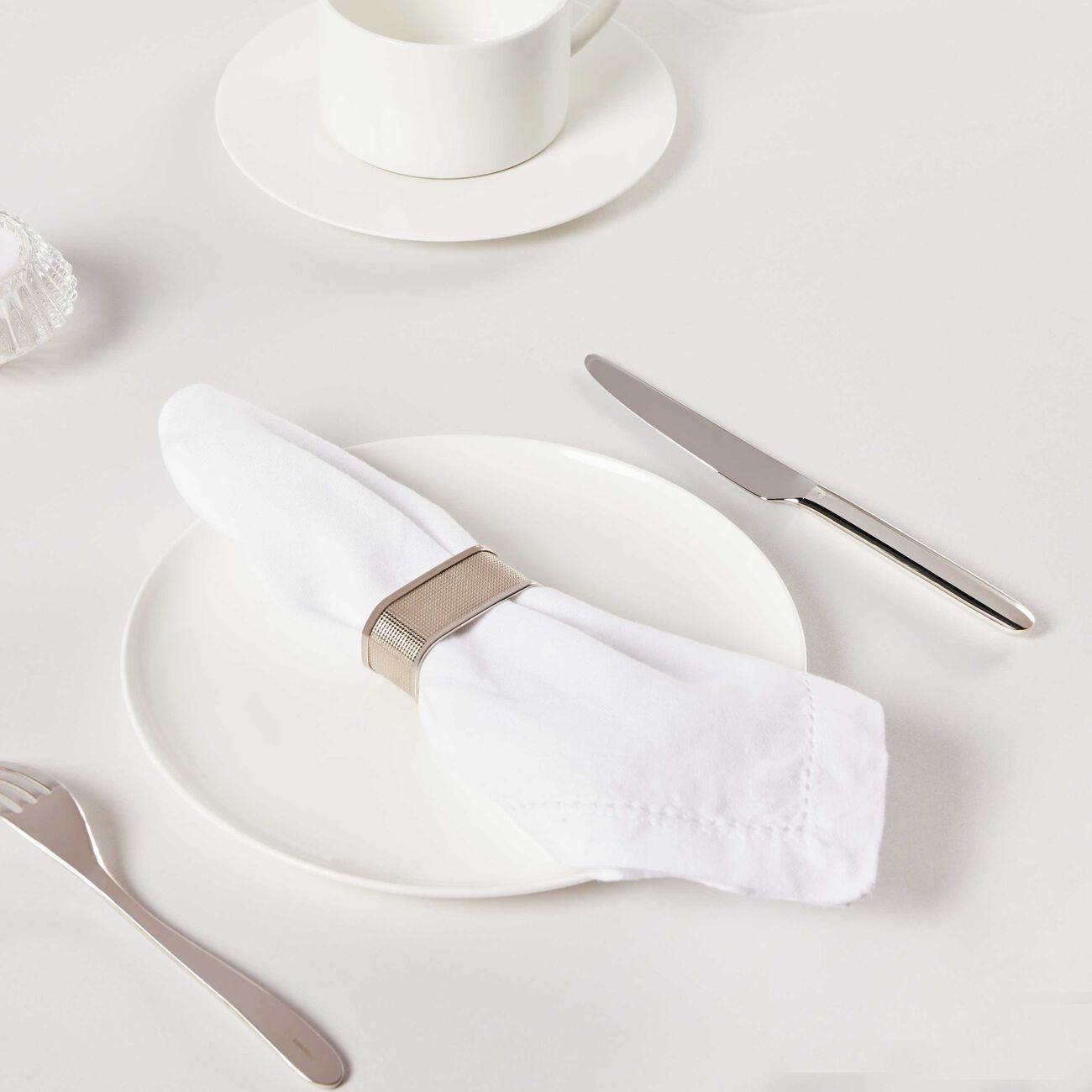 christofle mood dessert knife silver plated