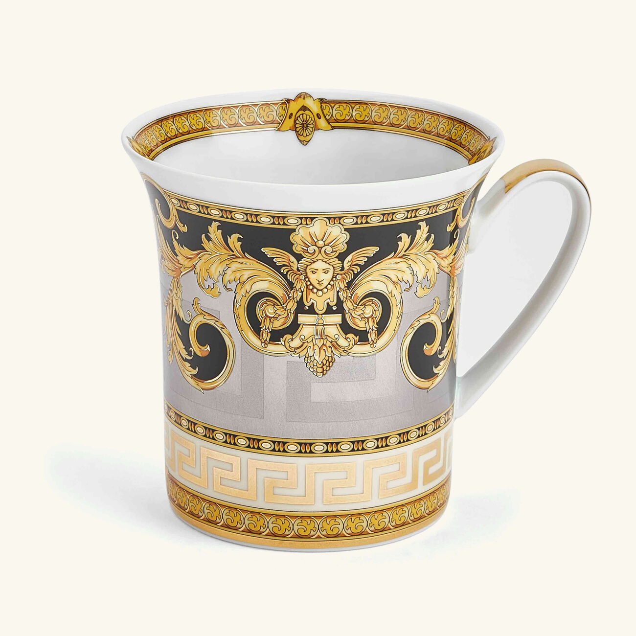 versace prestige gala mug grey