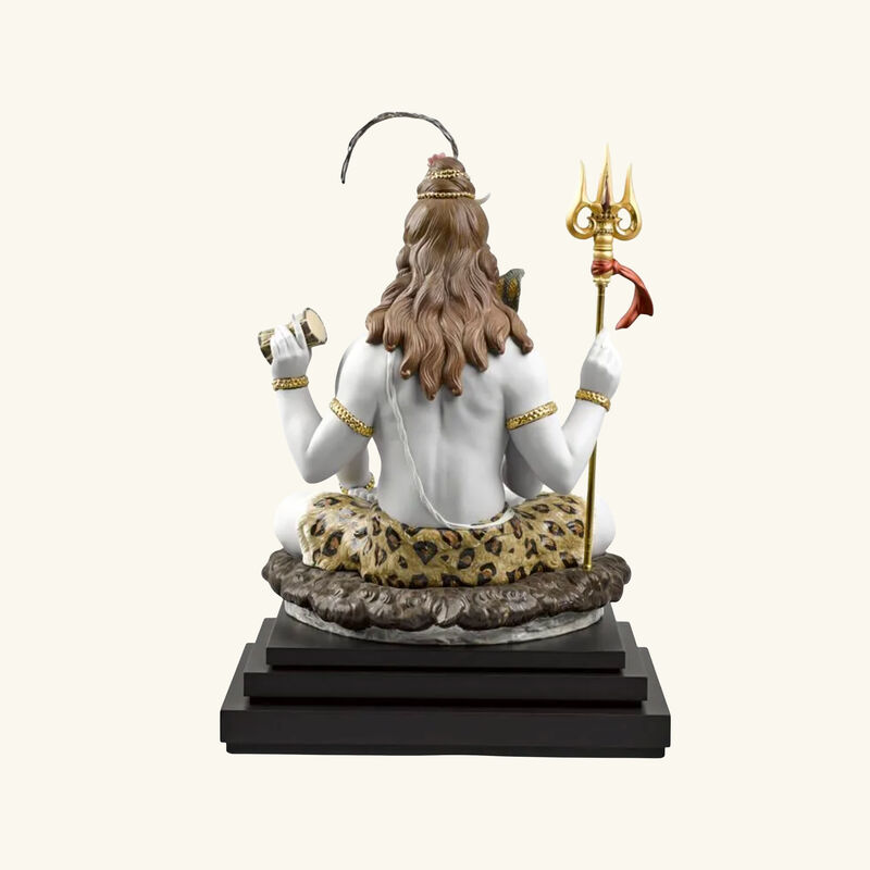 Lord Shiva Sculpture - Limited Edition of 720 Pieces lladro lord shiva sculpture limited edition of 720 pieces