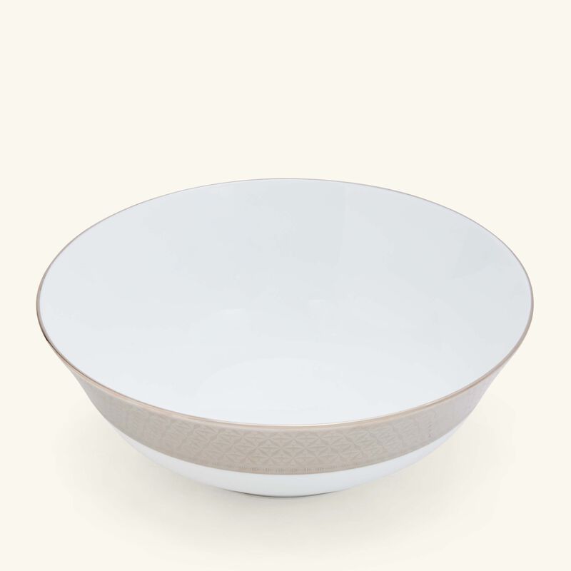 Divine Salad Bowl Silver bernardaud divine salad bowl silver