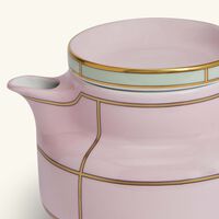 جينوري 1735 إبريق الشاي ديفا باللون الوردي