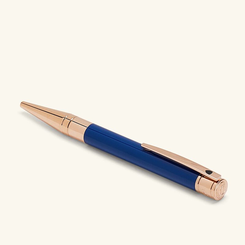 D-Initial Dragon Ballpoint Pen Blue st dupont d initial dragon ballpoint pen blue