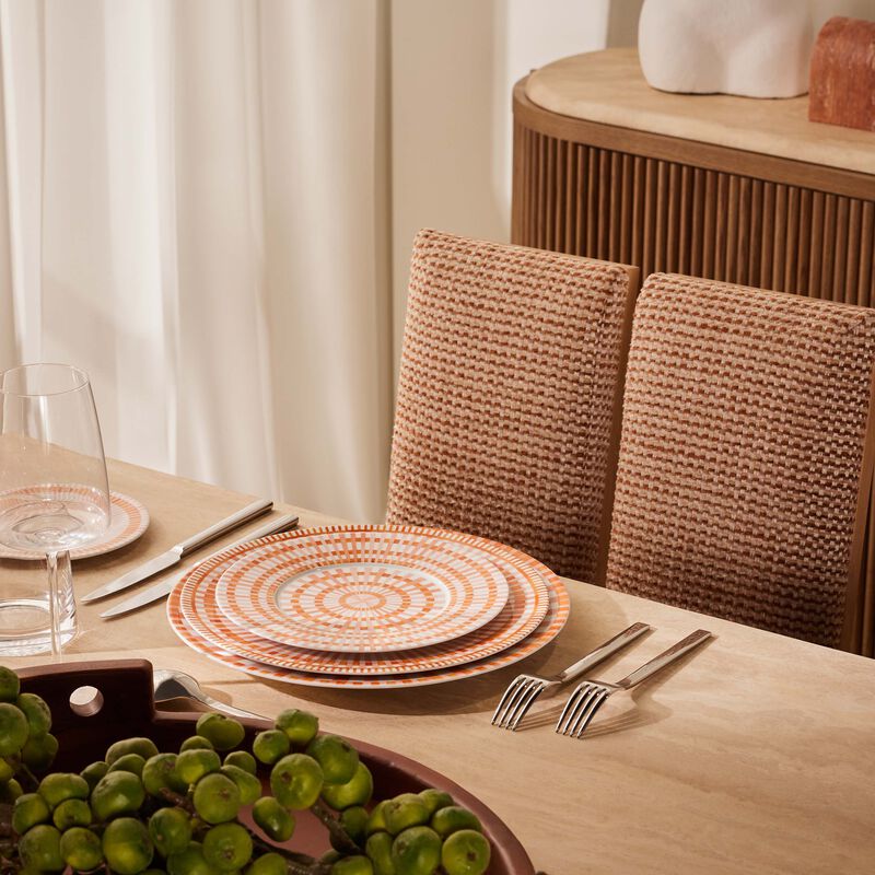 Terra Rosa Salad Plate Round Orange 21cm bernardaud terra rosa salad plate round orange 21cm