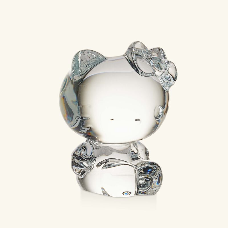 Happiness Paradise Hello Kitty Figurine Clear Small baccarat happiness paradise hello kitty figurine clear small