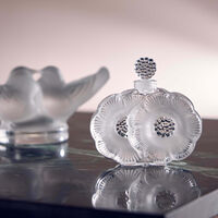 lalique two flowers perfume bottle