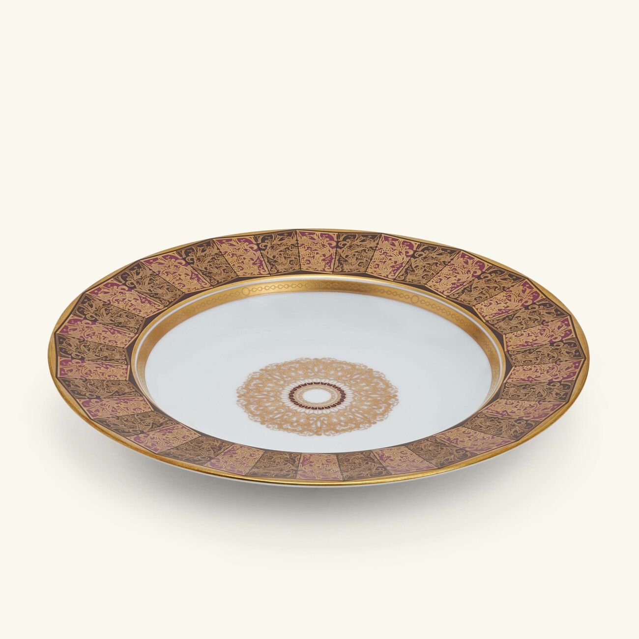Eventail Soup Plate Round Gold 19cm bernardaud eventail soup plate round gold 19cm