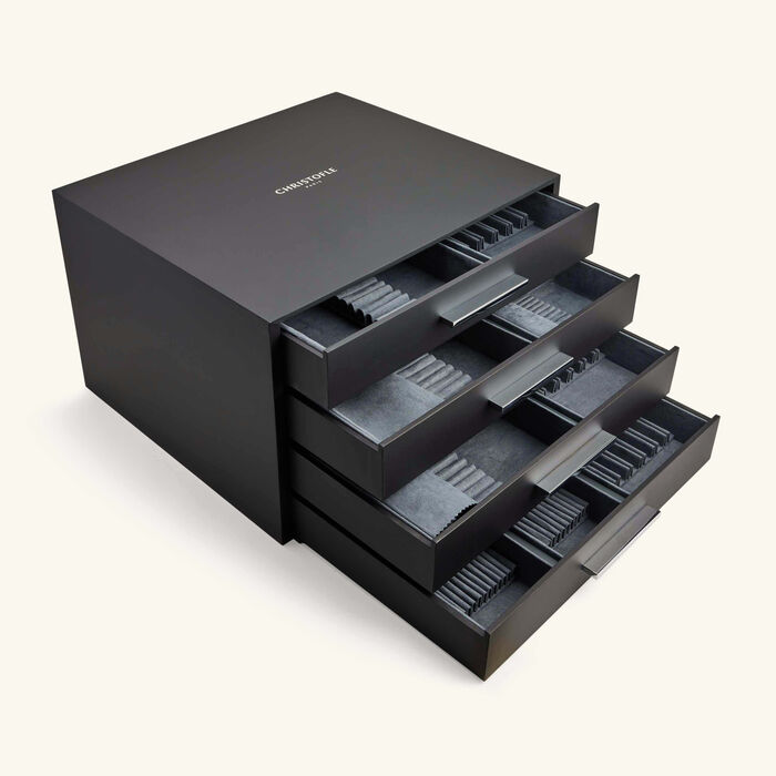 christofle malmaison set 110 pieces silver plated