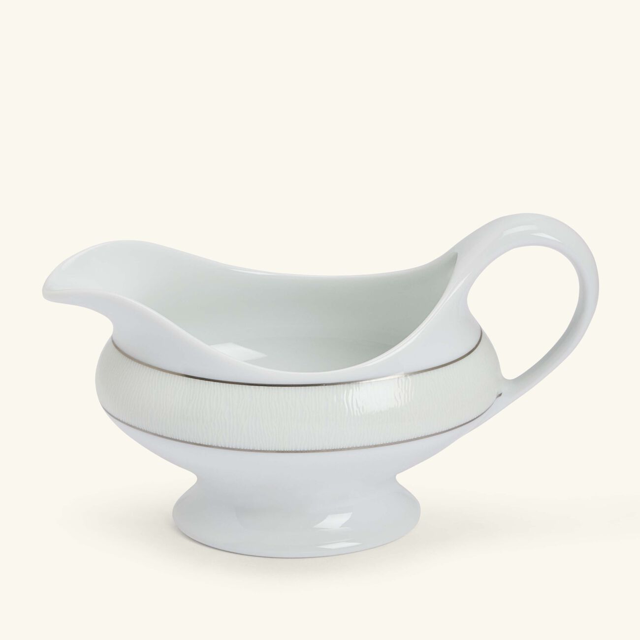 Dune Gravy Boat White bernardaud dune gravy boat white