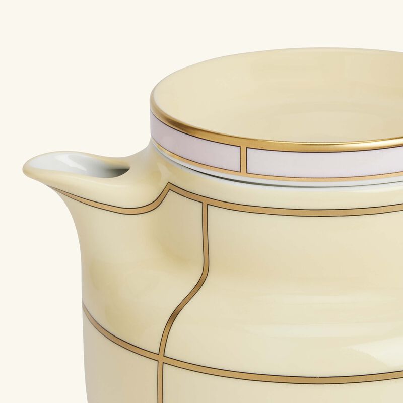 Diva Teapot Yellow ginori 1735 diva teapot yellow