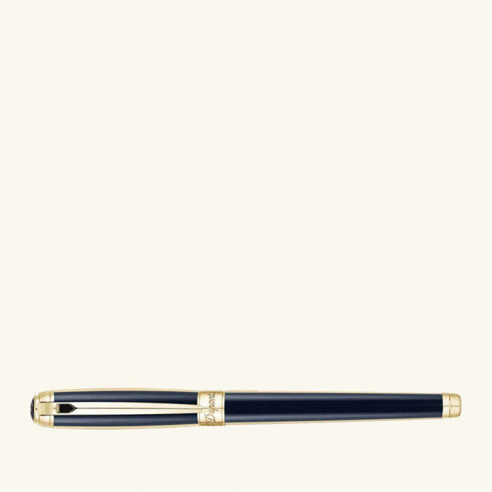 st dupont line d rollerball pen blue