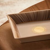 برناردو منفضة سول مستطيلة صغيرة باللون الذهبي