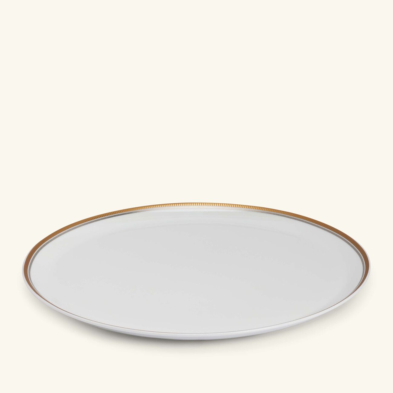 Gage Serving Platter Round White 29cm bernardaud gage serving platter round white 29cm