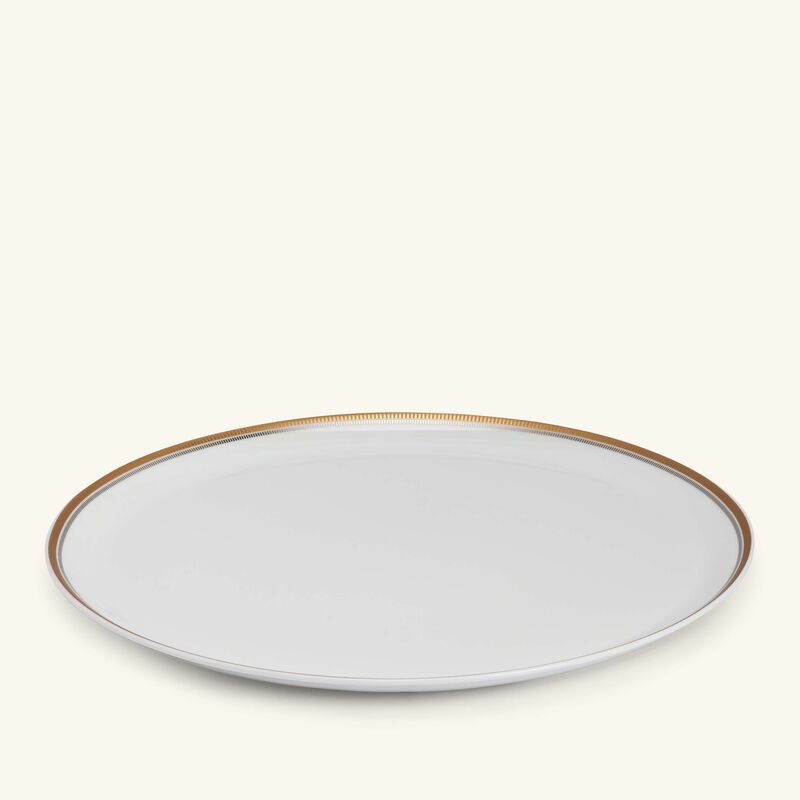 Gage Serving Platter Round White 29cm bernardaud gage serving platter round white 29cm