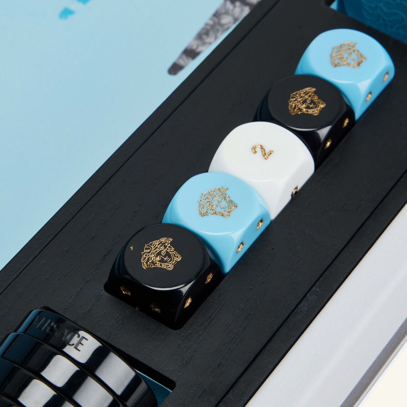 Barocco Backgammon Set versace barocco backgammon set