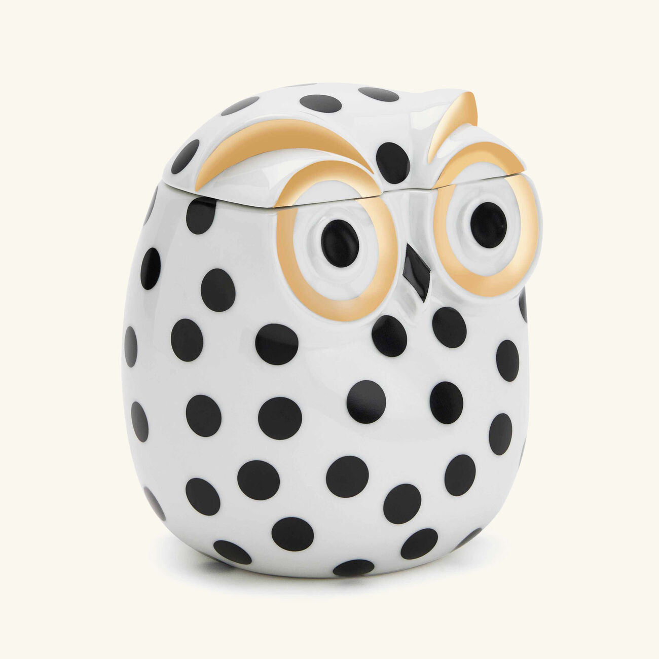 Civetta Impallinata Jar White fornasetti civetta impallinata jar white