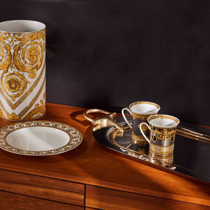 versace prestige gala mug grey