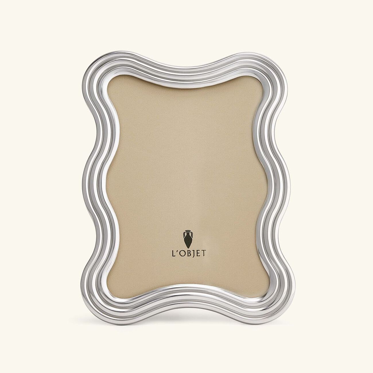 Ripple Frame 13x 18 cm Platinum l objet ripple frame 13x 18 cm platinum