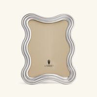 Ripple Frame 13x 18 cm Platinum l objet ripple frame 13x 18 cm platinum