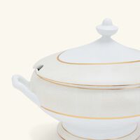 Sauvage Blanc Soup Tureen Gold bernardaud sauvage blanc soup tureen gold