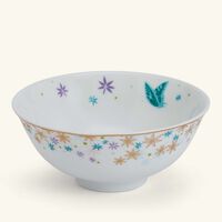 bernardaud feerie michael cailloux rice bowl blue 12cm