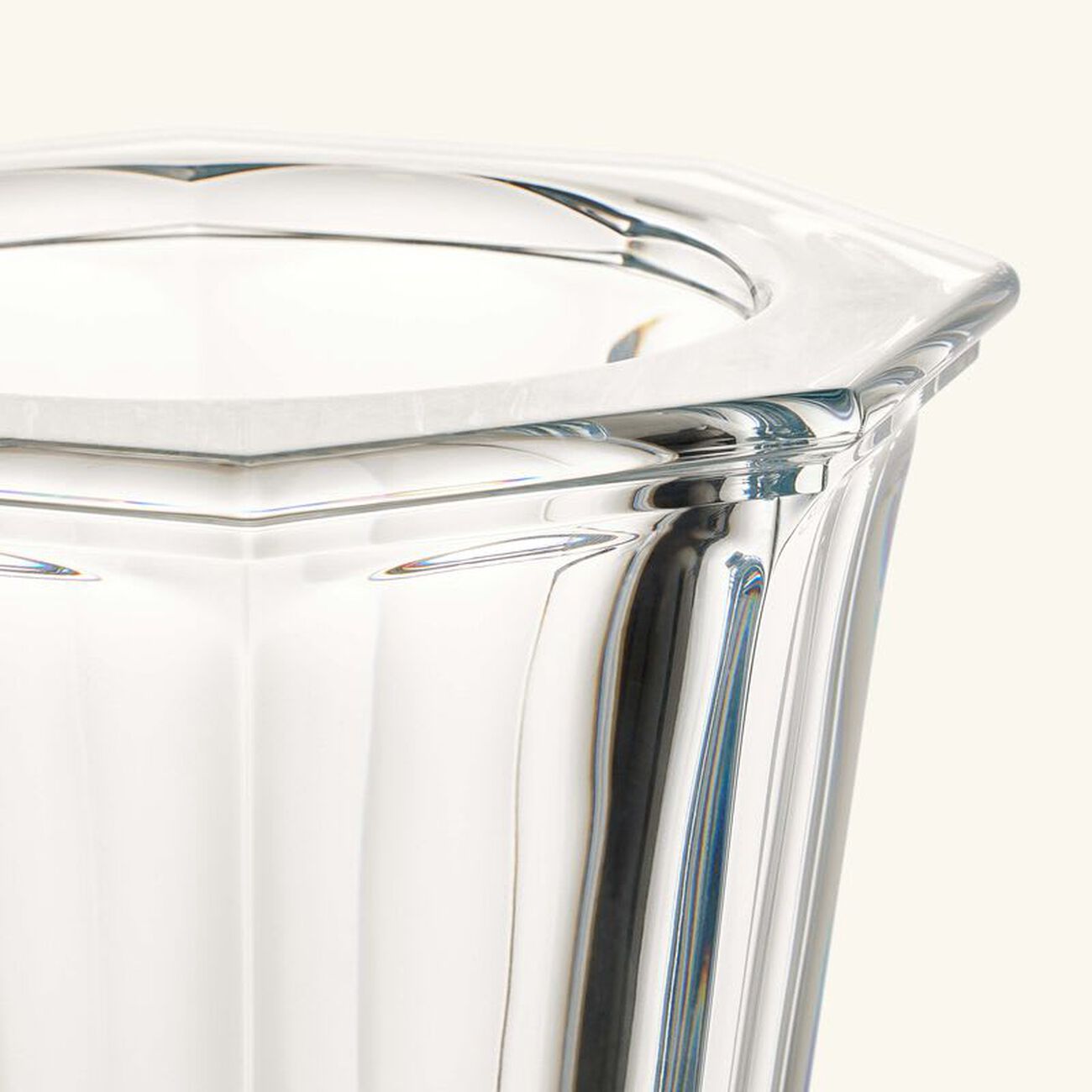 baccarat harcourt 1841 vase medium clear