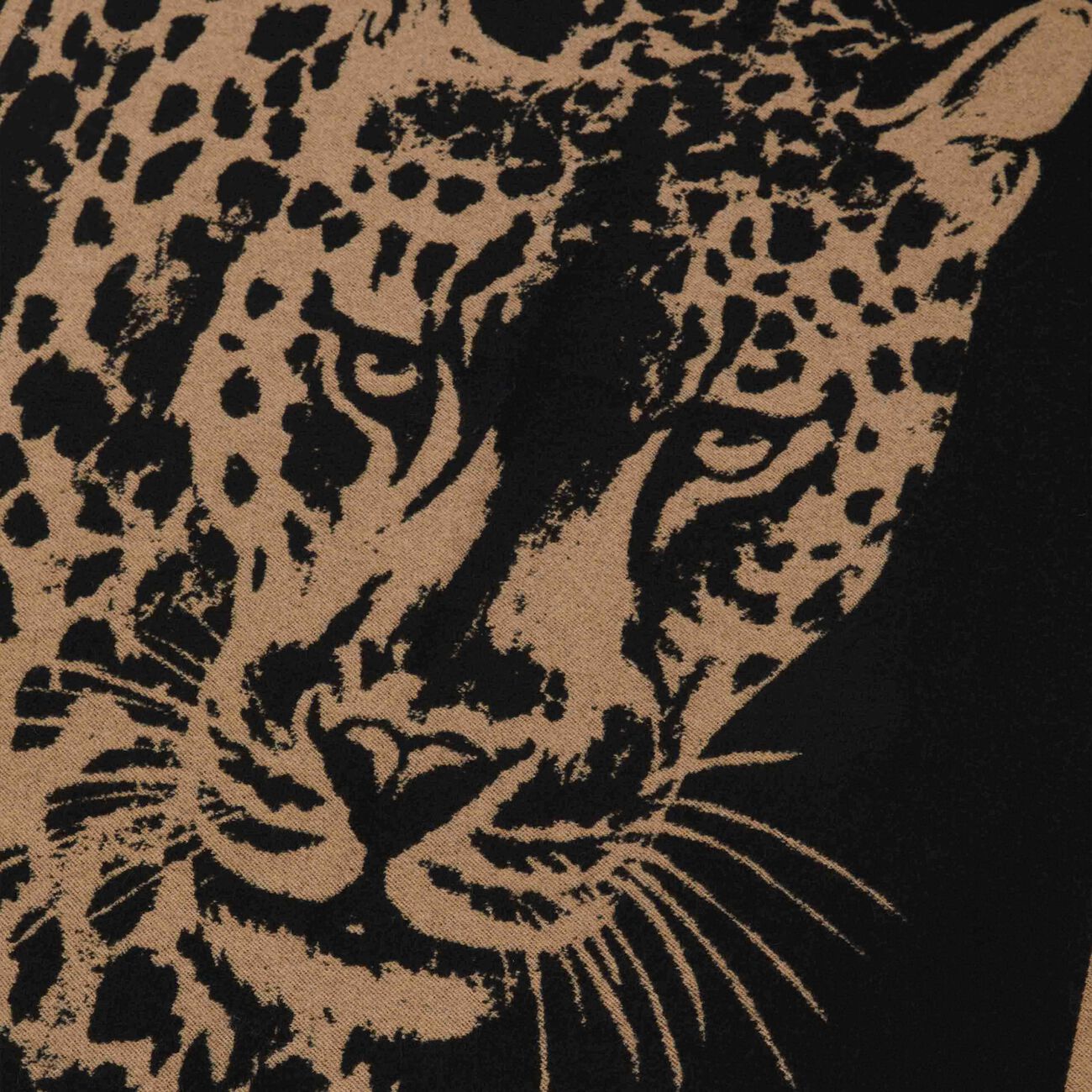 dolce gabbana casa cashmere jacquard blanket black