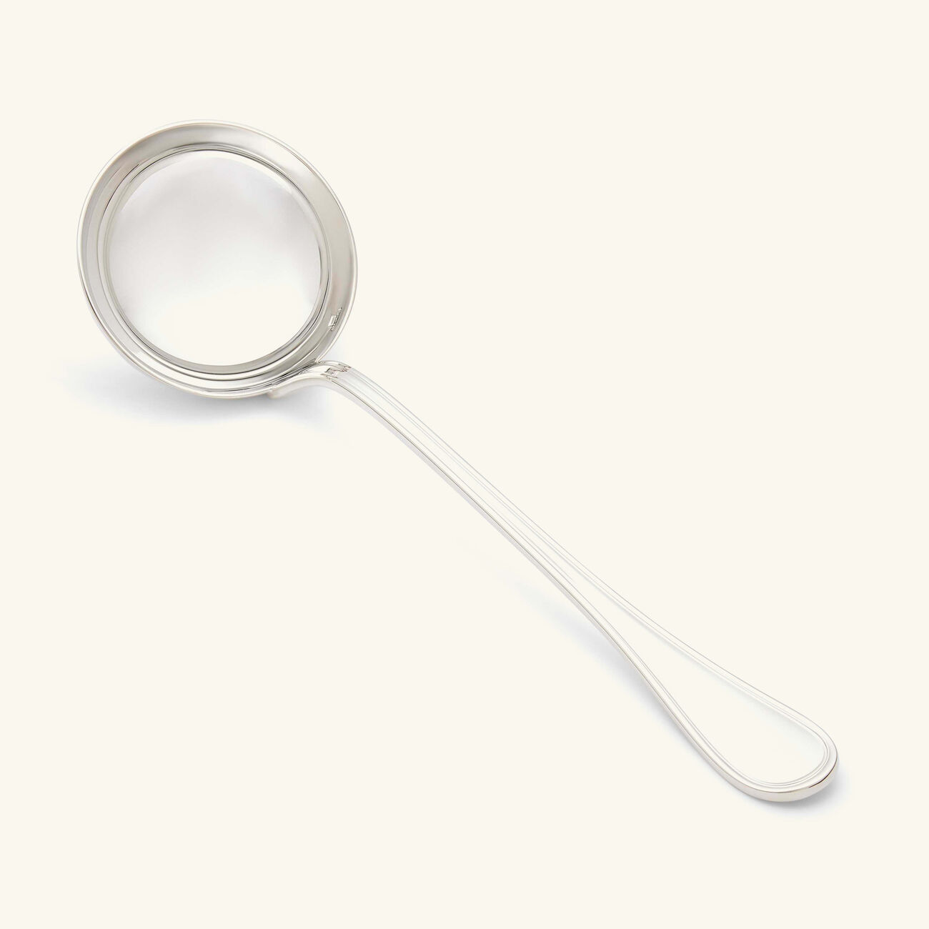 كريستوفل مغرفة الحساء آلبي باللون الفضي