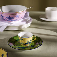 جينوري 1735 طبق الخبز أوريينتي إيتاليانو مالاكيت دائري أخضر 17 سم