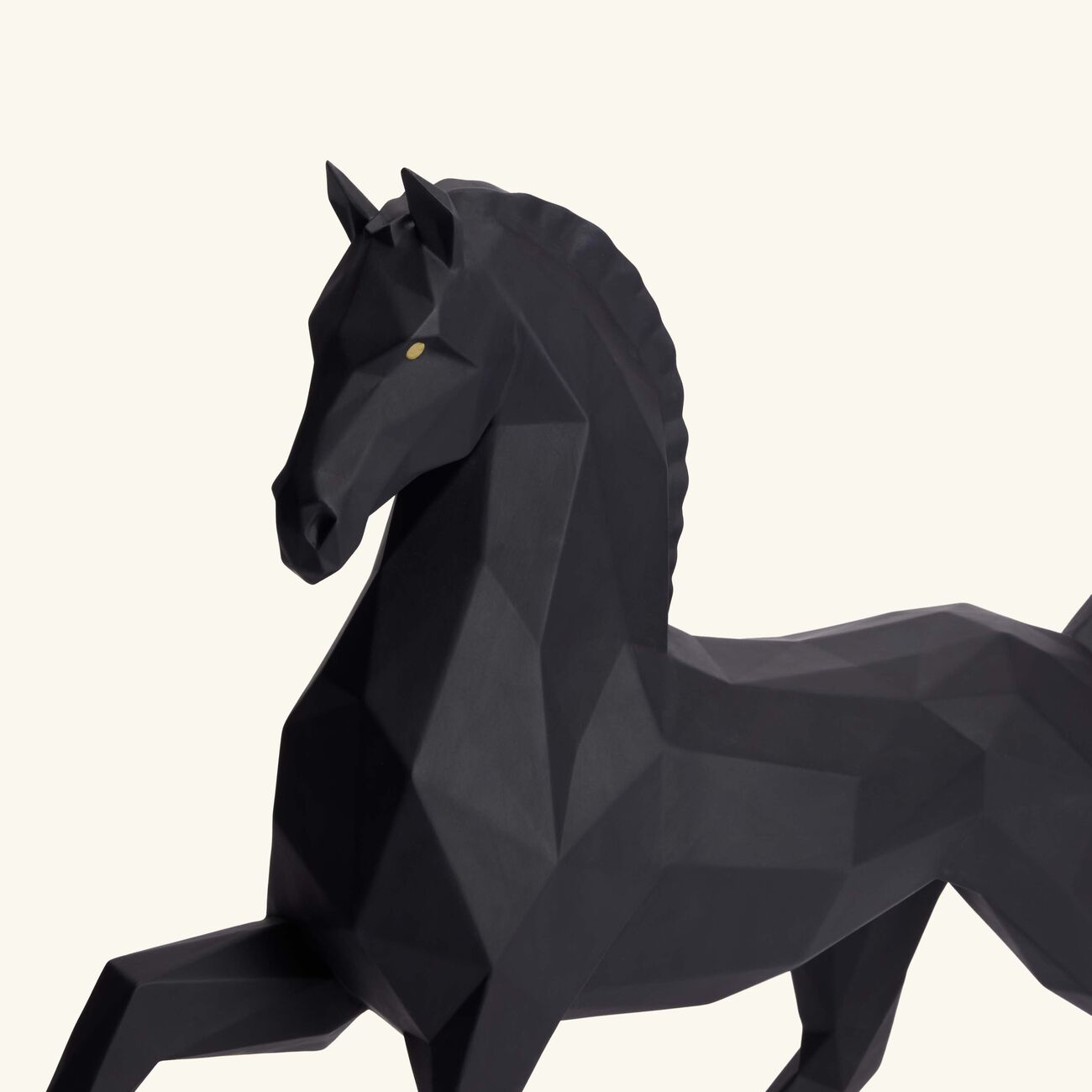 Horse Sculpture Large Black lladro horse sculpture large black