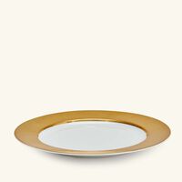 Sauvage Blanc Service Plate Round Gold 29cm bernardaud sauvage blanc service plate round gold 29cm