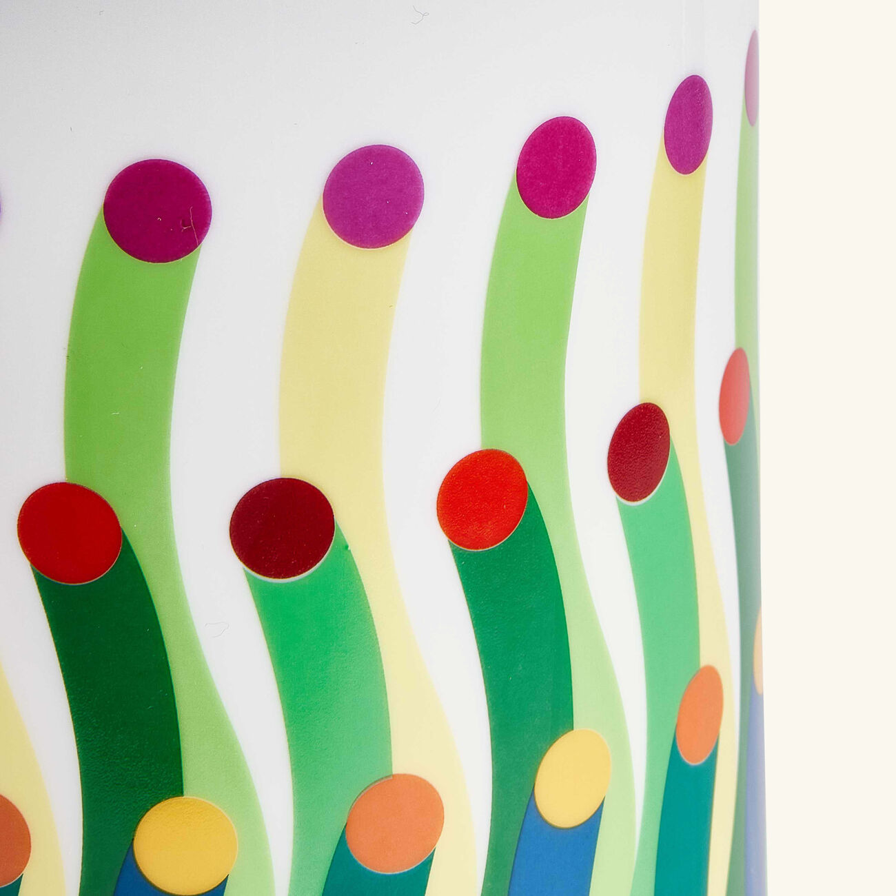 Surface Colorée Tube Vase Small Red Limited Edition bernardaud surface color e tube vase small red limited edition