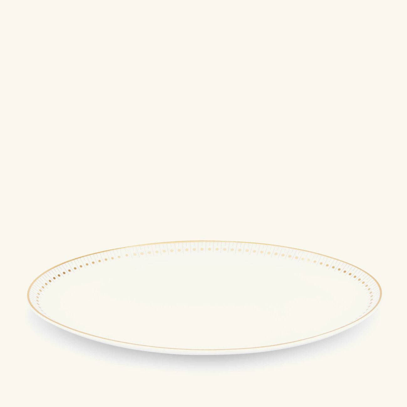 christofle malmaison imp riale serving platter oval gold 28cm