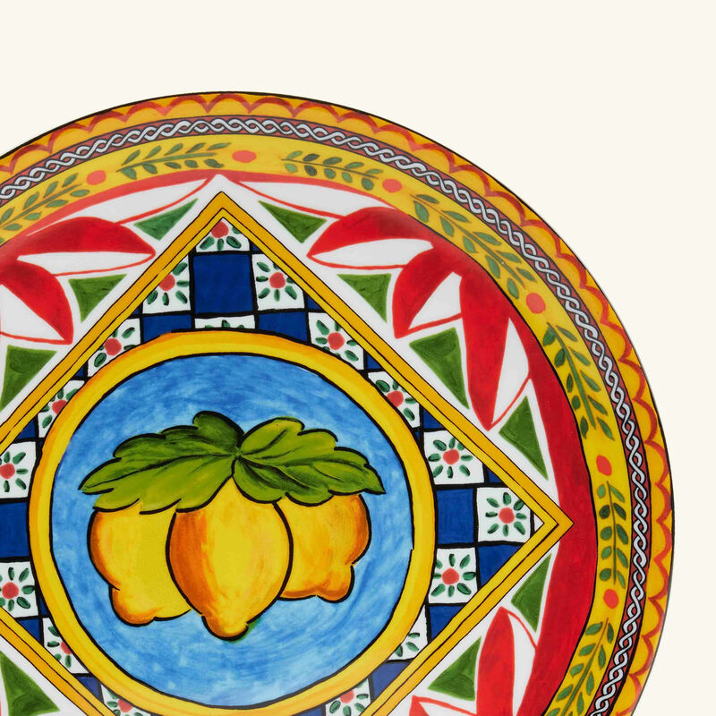 Carretto Charger Plate Round 31cm dolce gabbana casa carretto charger plate round 31cm