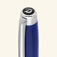 st dupont line d eternity ballpoint pen blue