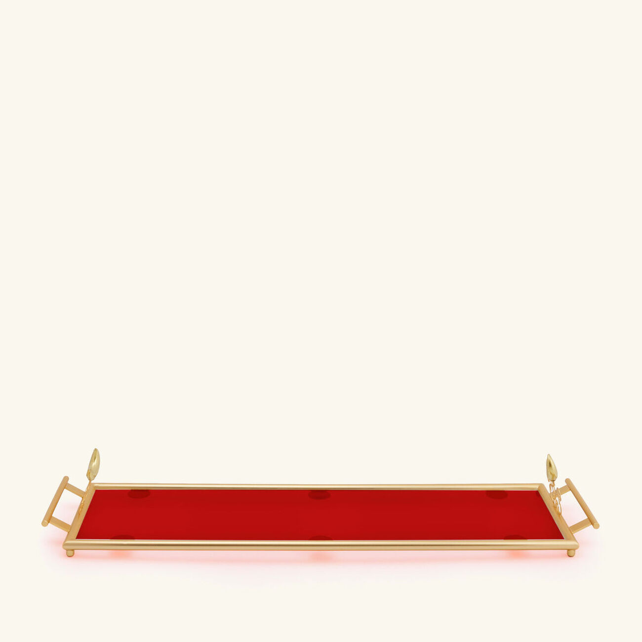 Extravaganza Serving Tray Rectangular Large Red villari extravaganza serving tray rectangular large red