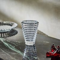 باكارا مزهرية آي دائرية صغيرة شفافة