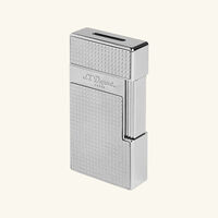 Big D Diamond Head Lighter Silver st dupont big d diamond head lighter silver