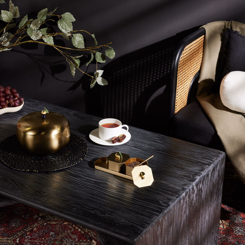 إيرا أودايبور طقم توتا مخواص مؤلف من علبتين باللون الذهبي