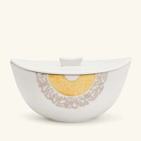 Qamar Serving Pot with Lid White 23cm dimlaj qamar serving pot with lid white 23cm