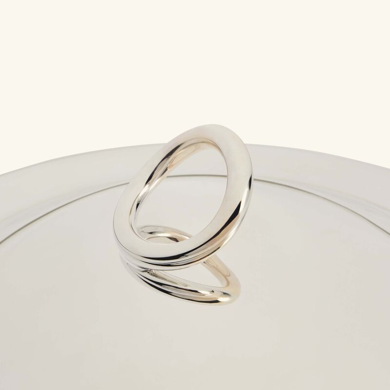 غطاء فيرتيجو دائري باللون الفضي 25 سم كريستوفل غطاء فيرتيجو دائري باللون الفضي 25 سم