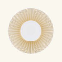bernardaud sol coffee cup   saucer gold